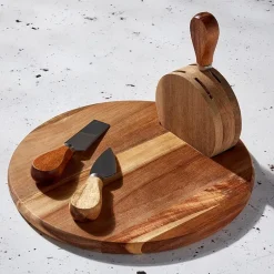 Gallery 5-pc. Wood Cheese Board Set