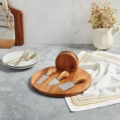 Gallery 5-pc. Wood Cheese Board Set