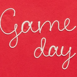 Game Day Fleece Womens Juniors Crew Neck Long Sleeve Sweatshirt