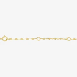 Gemstone 14K Gold Over Silver Round 18 Inch Pendant Necklace