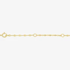 Gemstone 14K Gold Over Silver Round 18 Inch Pendant Necklace
