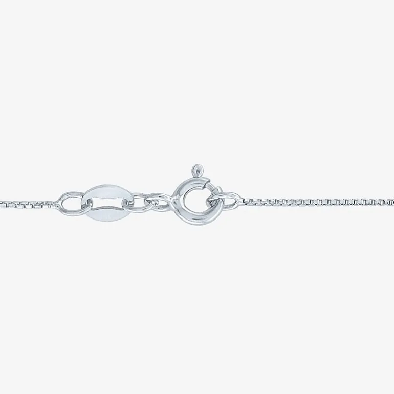 Gemstone & Lab-Created White Sapphire Sterling Silver Halo Pendant Necklace