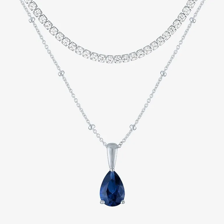 Gemstone 2-pc. Necklace Set