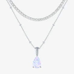 Gemstone 2-pc. Necklace Set