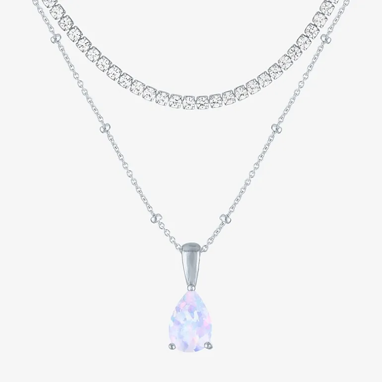 Gemstone 2-pc. Necklace Set