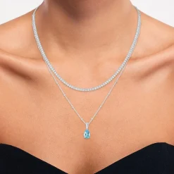Gemstone 2-pc. Necklace Set