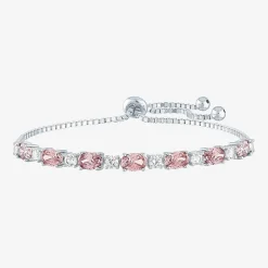 Gemstone Sterling Silver Bolo Bracelet