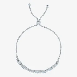 Gemstone Sterling Silver Bolo Bracelet