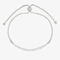 Gemstone Sterling Silver Bolo Bracelet