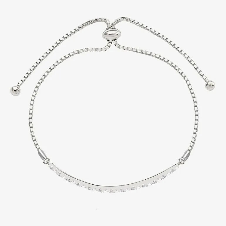Gemstone Sterling Silver Bolo Bracelet