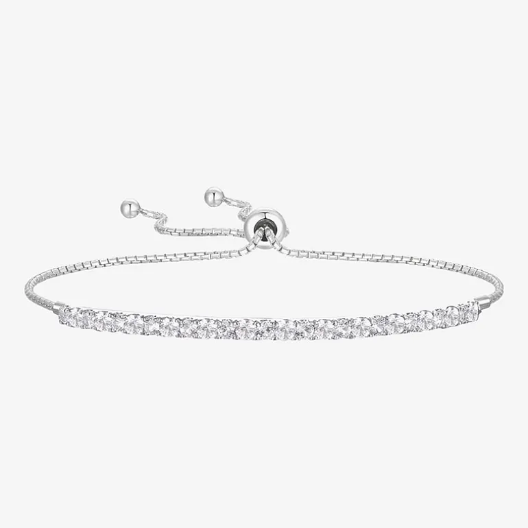 Gemstone Sterling Silver Bolo Bracelet