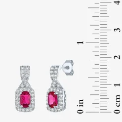 Gemstone Sterling Silver 3-pc. Jewelry Set