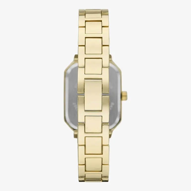 Geneva Womens Gold Tone Bracelet Watch Fmdjm289