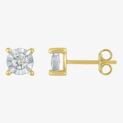 (G-H / I1-I2) Womens 1/3 CT. T.W. Lab-Grown Diamond Sterling Silver Round 2-pc. Jewelry Set