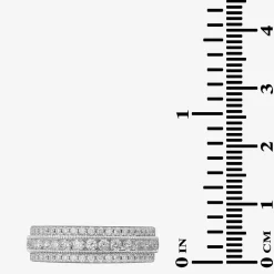 (G-H / VS2-SI1) 3/4 CT. T.W. Lab Grown Diamond 10K Gold Anniversary Band