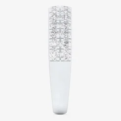 (G-H / Vs1-Vs2) Womens 4MM 3/4 CT. T.W. Lab Grown White Diamond 10K Gold Anniversary Band