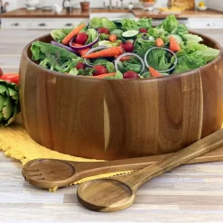 Gibson Salad Set Wood Salad Server
