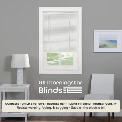 GII Cordless Morning Star Vinyl Mini Blinds