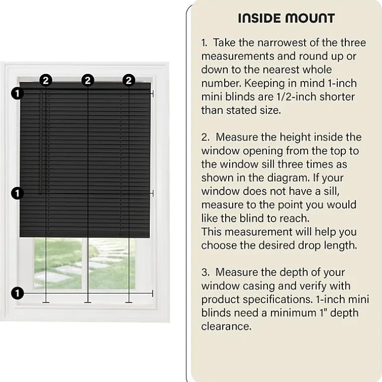 GII Cordless Morning Star Vinyl Mini Blinds