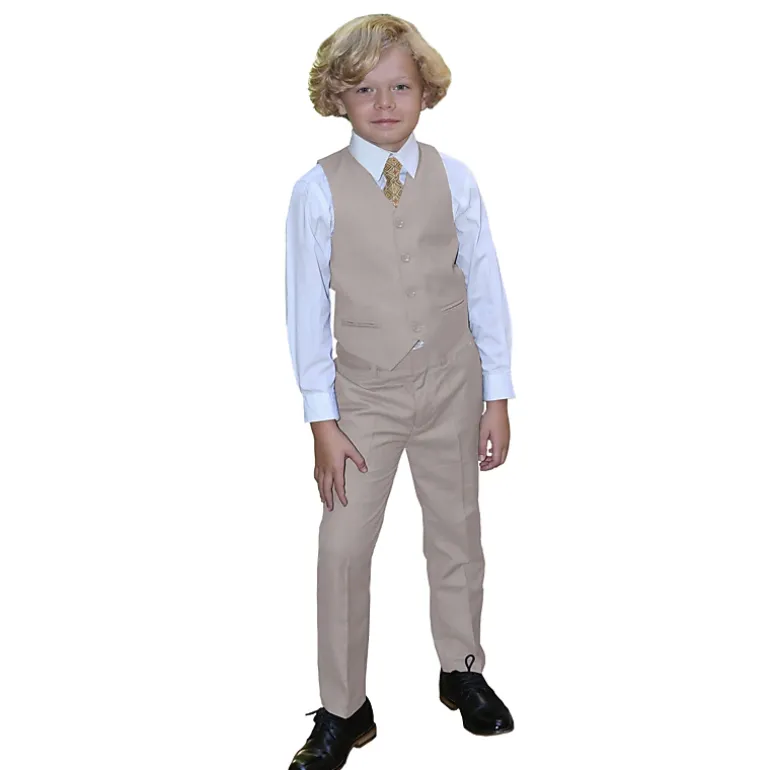 Gioberti Boy's 2 Piece Vest And Pants Formal Set