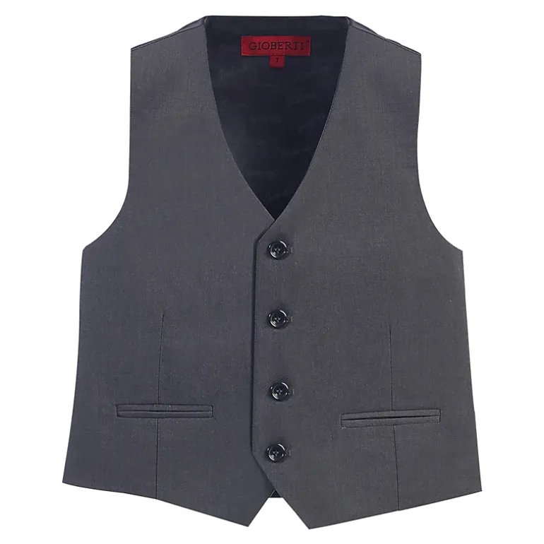Gioberti Boy's 2 Piece Vest And Pants Formal Set