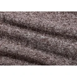 Gioberti Men's Full Zip Cardigan Patch Design Sweater with Flannel Lining
