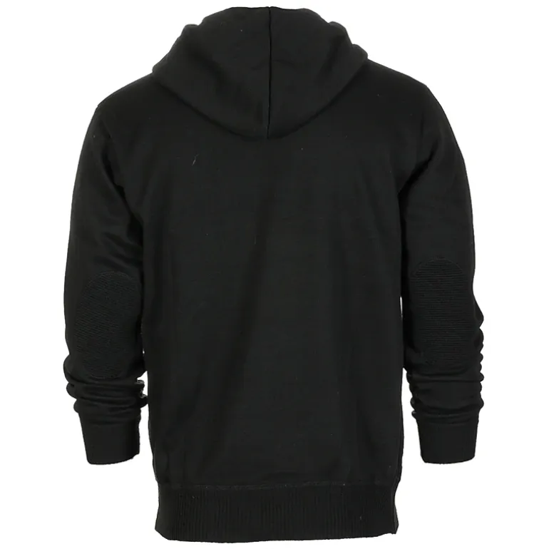 Gioberti Men's Knitted Pullover Hoodie Sweater With Soft Velvet Underlining