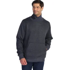Gioberti Men's Knitted Turtleneck Collar Pullover Sweater with Soft Brushed Flannel Lining