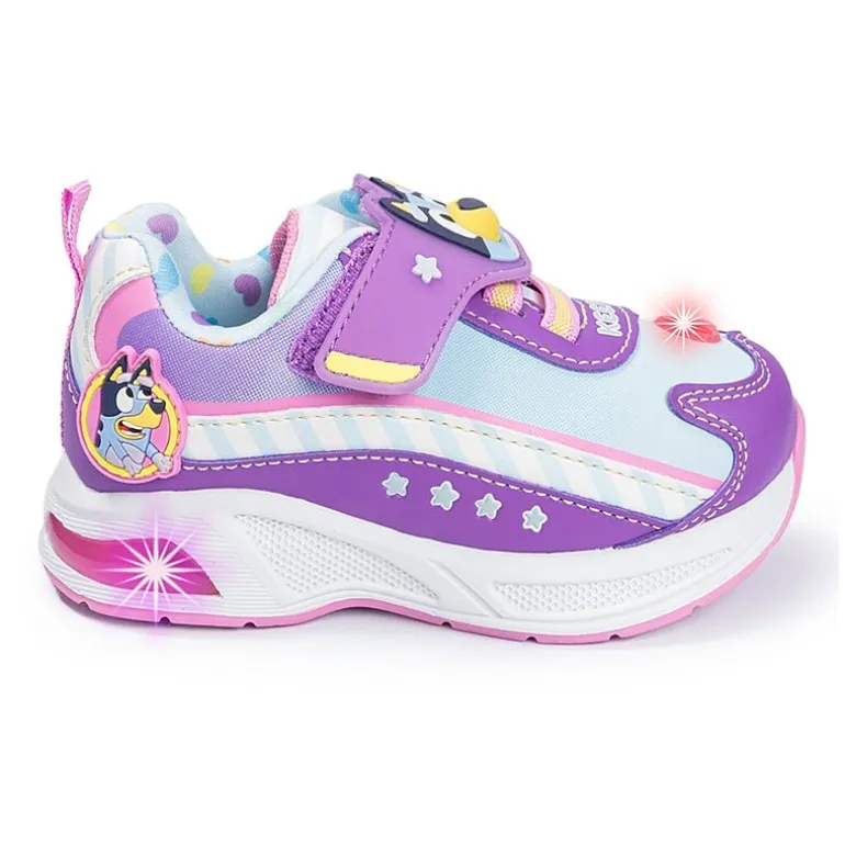 Girls Bluey & Bingo Toddler Light Up Sneaker