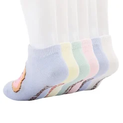 Girls 6 Pair Squishmallows No Show Socks