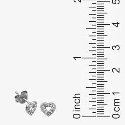 Girls White Cultured Freshwater Pearl Sterling Silver Heart 2-pc. Jewelry Set