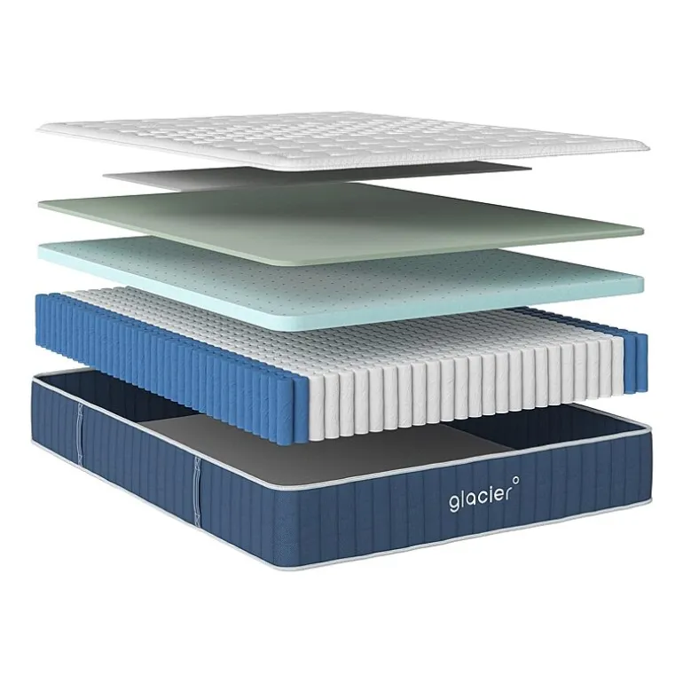 Glacier Original Hybrid 12" Medium Firm Tight Top - Mattress in a Box