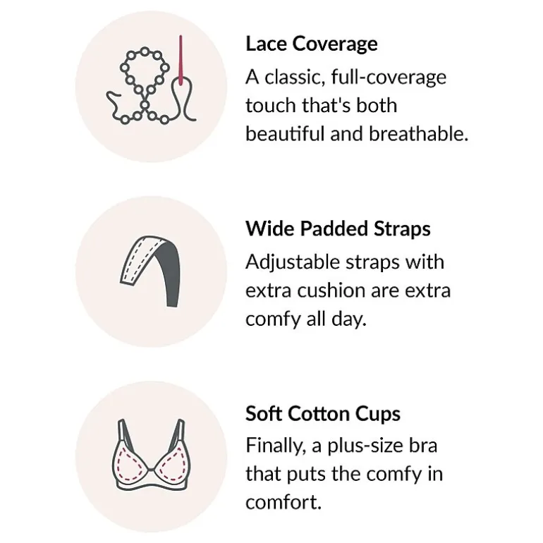 Glamorise Full Coverage Wireless Full Coverage Bra 1001