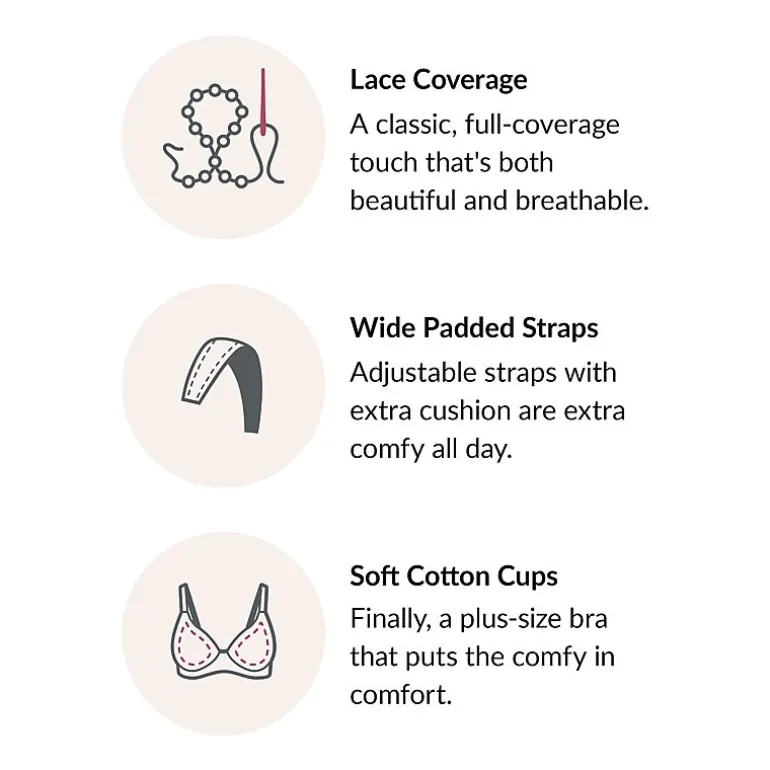 Glamorise Full Coverage Wireless Full Coverage Bra 1001