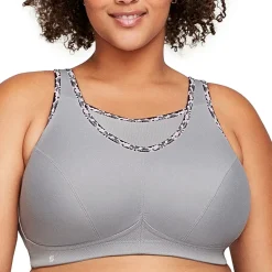 Glamorise No-Bounce Camisole Sports Wirefree Bra-1066