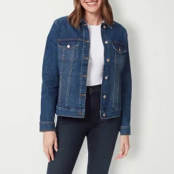 Gloria Vanderbilt® Amanda Womens Denim Jacket