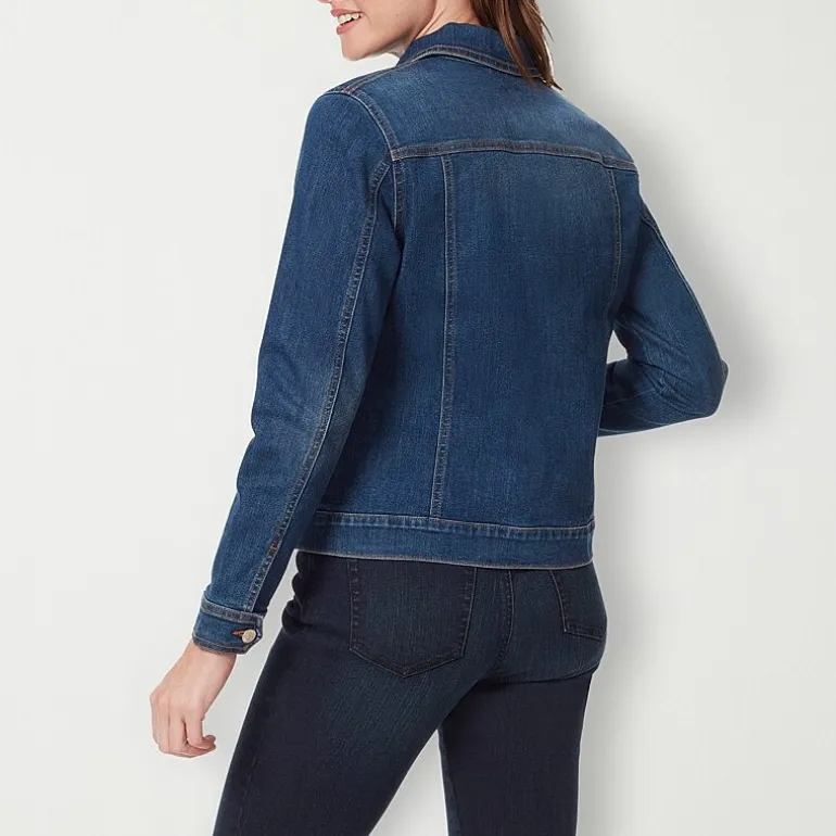 Gloria Vanderbilt® Amanda Womens Denim Jacket