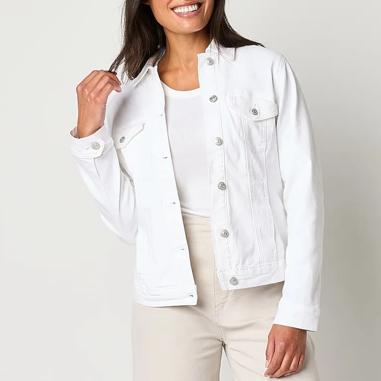 Gloria Vanderbilt® Amanda Womens Denim Jacket