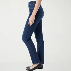 Gloria Vanderbilt Amanda Womens High Rise Stretch Fabric Slim Fit Jean