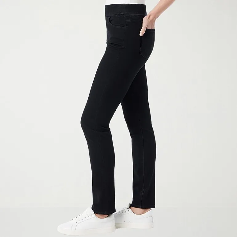 Gloria Vanderbilt Amanda Womens High Rise Stretch Fabric Slim Fit Jean