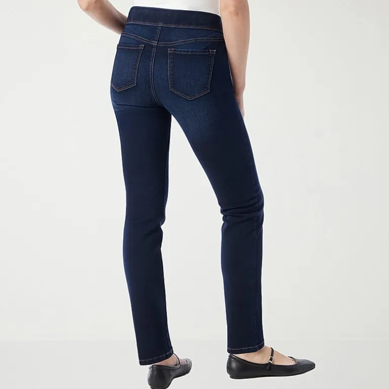 Gloria Vanderbilt Amanda Womens High Rise Stretch Fabric Slim Fit Jean