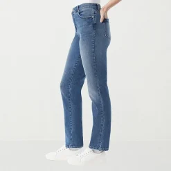 Gloria Vanderbilt Amanda Womens High Rise Stretch Fabric Tapered Leg Jean