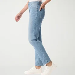 Gloria Vanderbilt Amanda Womens High Rise Stretch Fabric Tapered Leg Jean