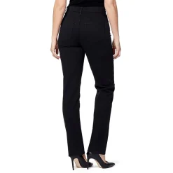 Gloria Vanderbilt Amanda Womens High Rise Stretch Fabric Tapered Leg Jean