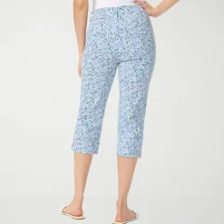 Gloria Vanderbilt Amanda Womens High Rise Stretch Fabric Capri Jean
