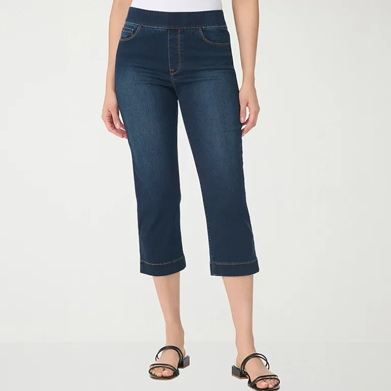 Gloria Vanderbilt Amanda Womens Capri Jean