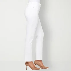 Gloria Vanderbilt Amanda Womens High Rise Stretch Fabric Tapered Leg Jean