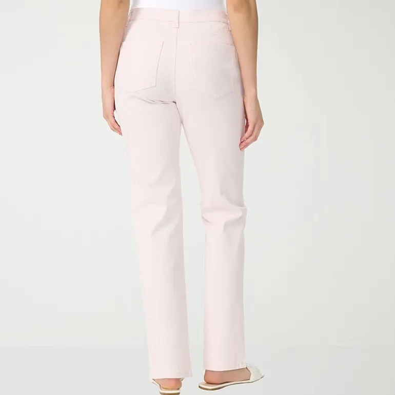 Gloria Vanderbilt Amanda Womens High Rise Stretch Fabric Tapered Leg Jean