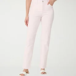 Gloria Vanderbilt Amanda Womens High Rise Stretch Fabric Tapered Leg Jean