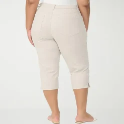Gloria Vanderbilt Amanda Womens Plus Capri Jean